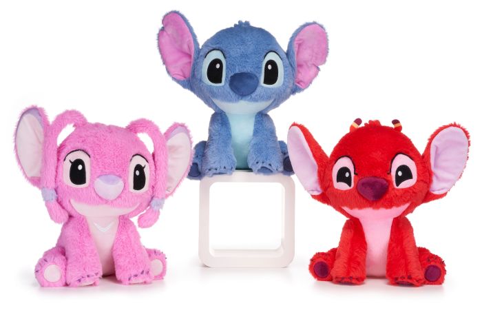 (Mis 3+) STITCH – Luxury Collection –  Peluche 25cm 3ass…x24